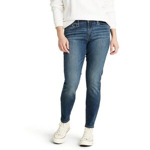Signature Levi’s Modern Skinny mid rise jeans.‎ Women size 30